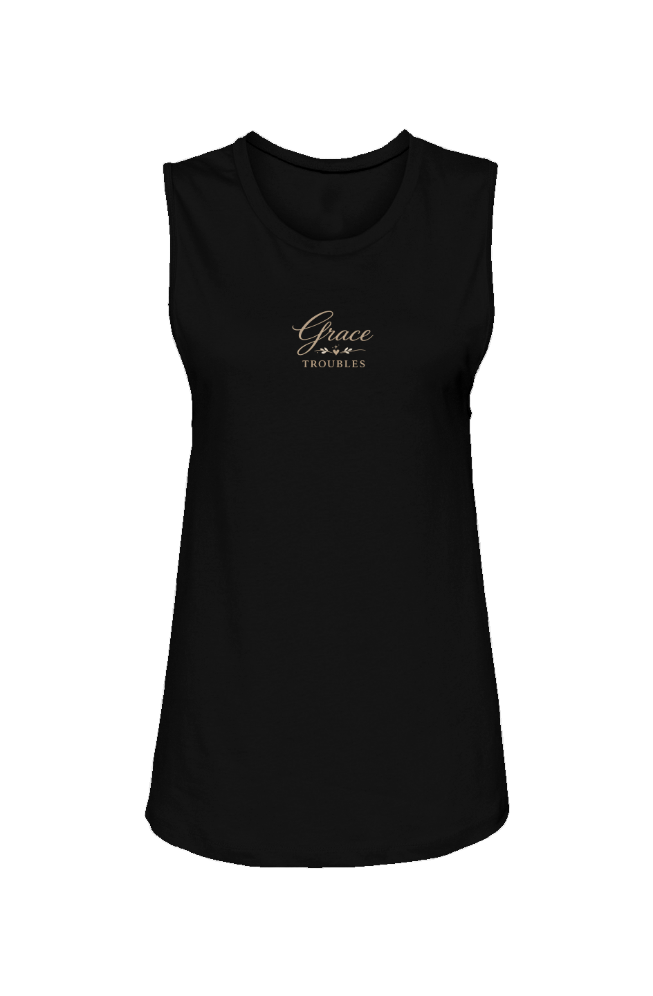 Womens Muscle Tank Grace over trouble 