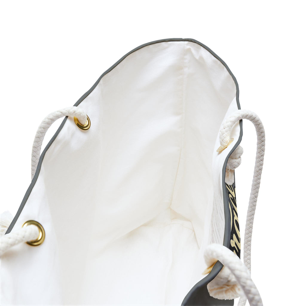 Weekender Tote Bag – Spun Polyester Travel Tote with Rope Handles