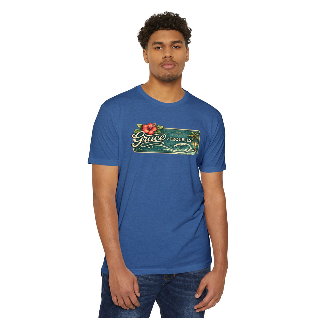 Hawaiian Grace Tee – Unisex CVC