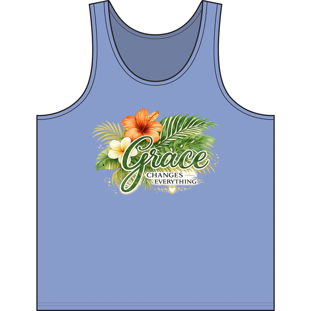 Grace Changes Everything Tropical Tank Top