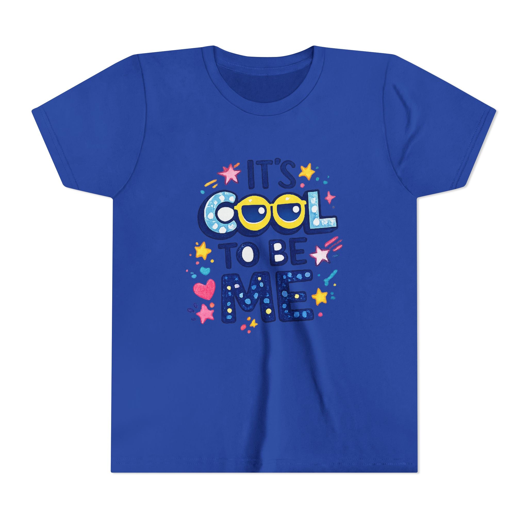 It's Cool To Be Me Youth Tee | Positive Kids Graphic Shirt