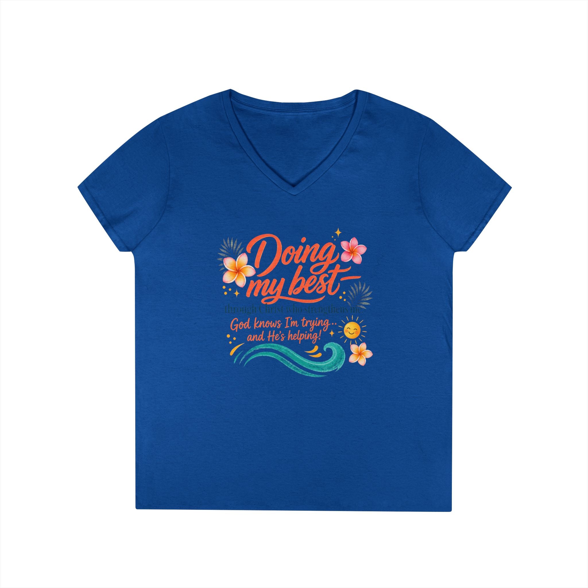 Ladies' V-Neck T-Shirt