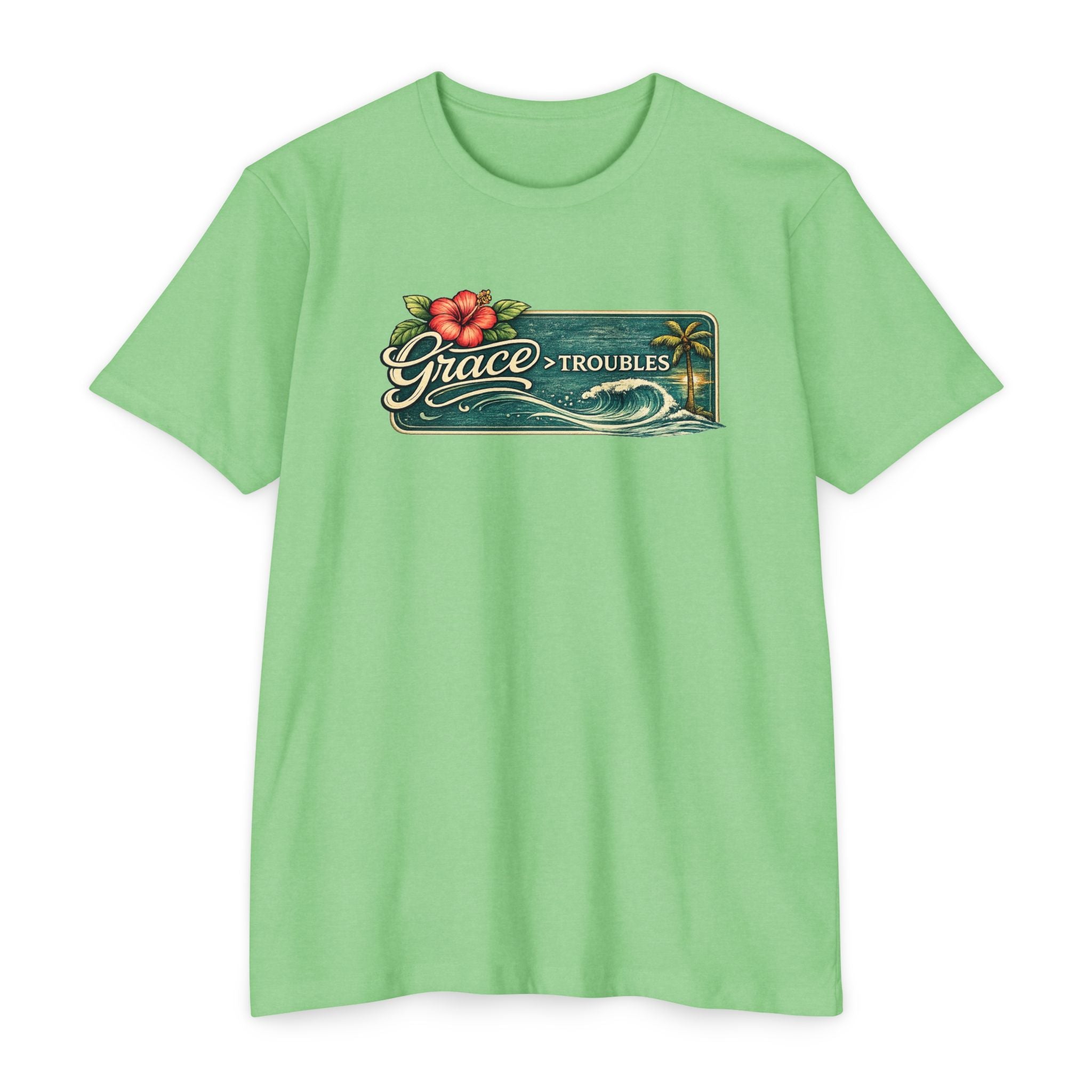 Hawaiian Grace Tee – Unisex CVC