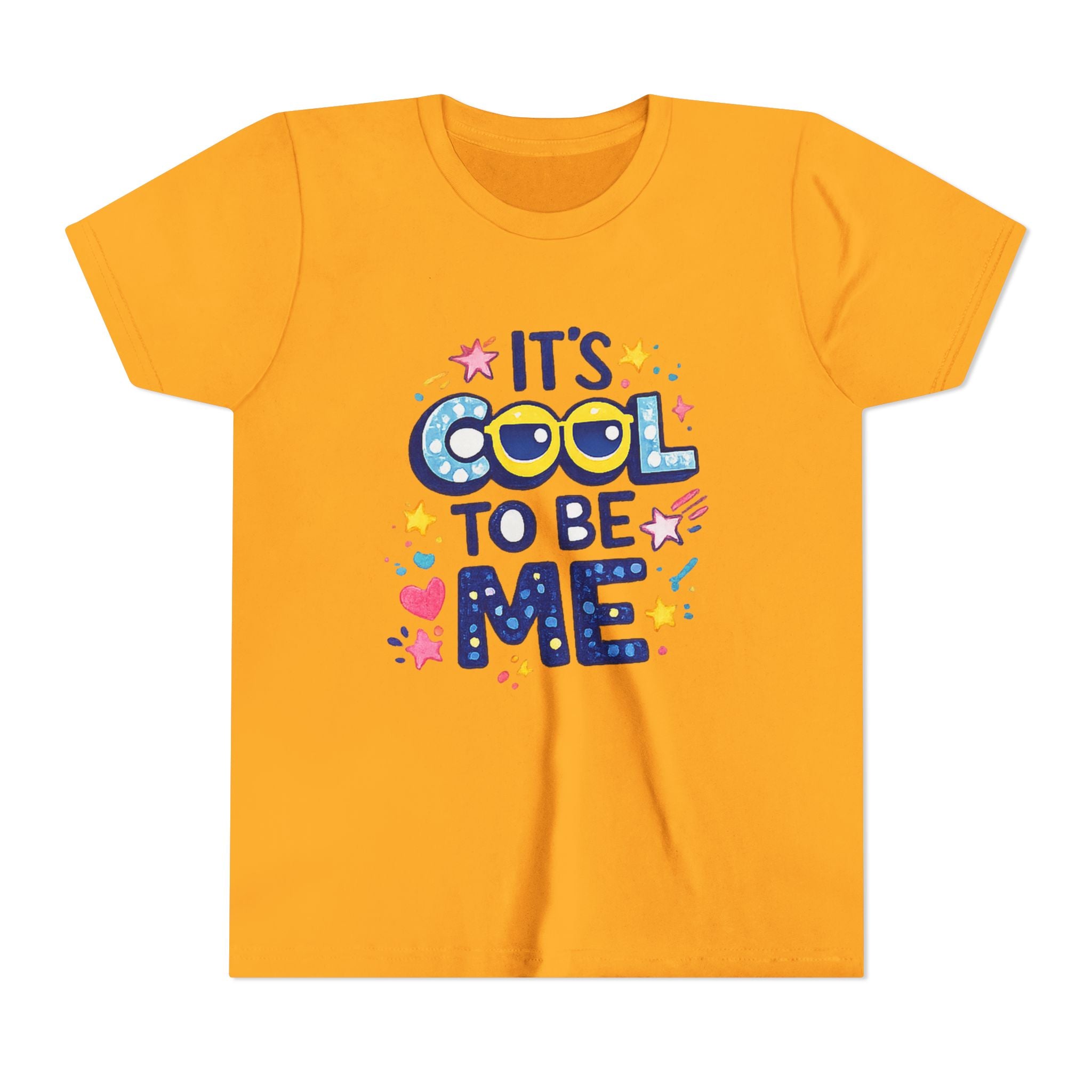 It's Cool To Be Me Youth Tee | Positive Kids Graphic Shirt