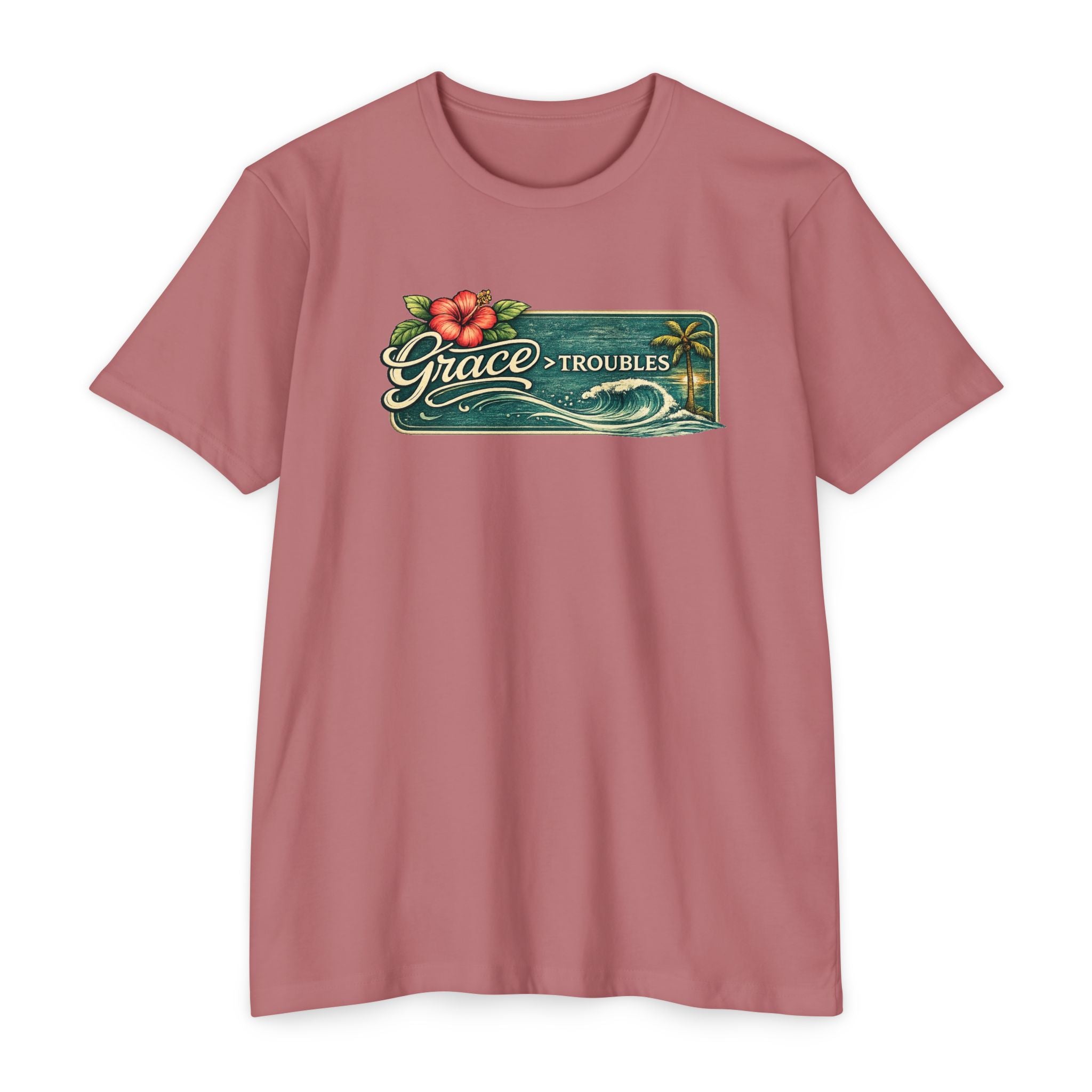 Hawaiian Grace Tee – Unisex CVC