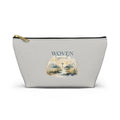 Grace Quote Makeup Bag – Travel Pouch (8"W × 5"H × 3"D) bag or accessory from Shine Brighter Grace
