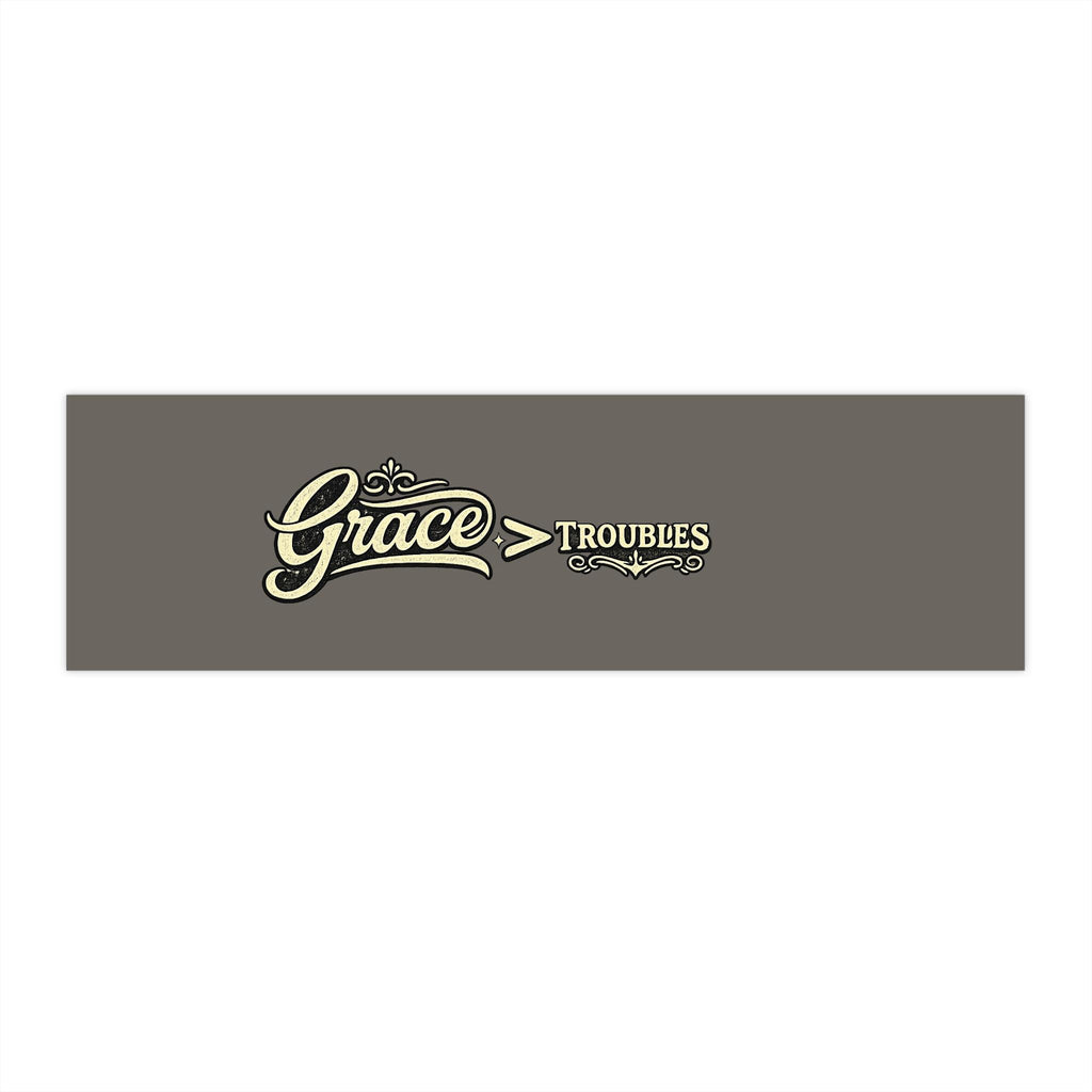 Grace & Inspiration Bumper Sticker bag or accessory from Shine Brighter Grace