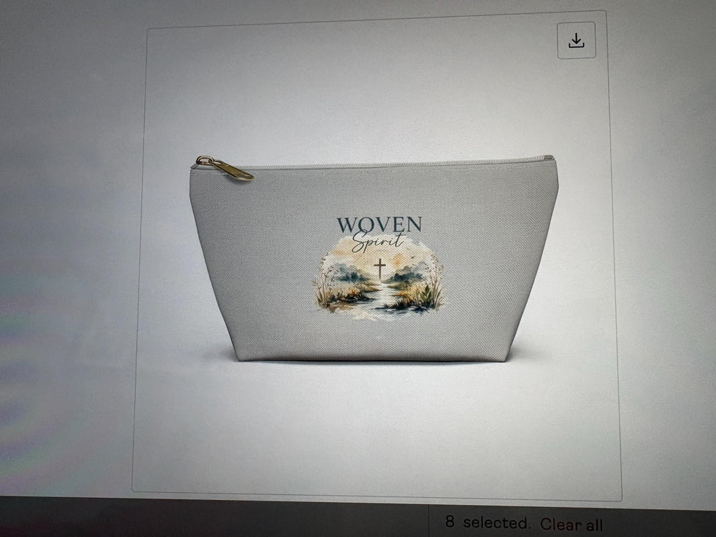 Inspirational Tote Bag | Canvas Scripture Art