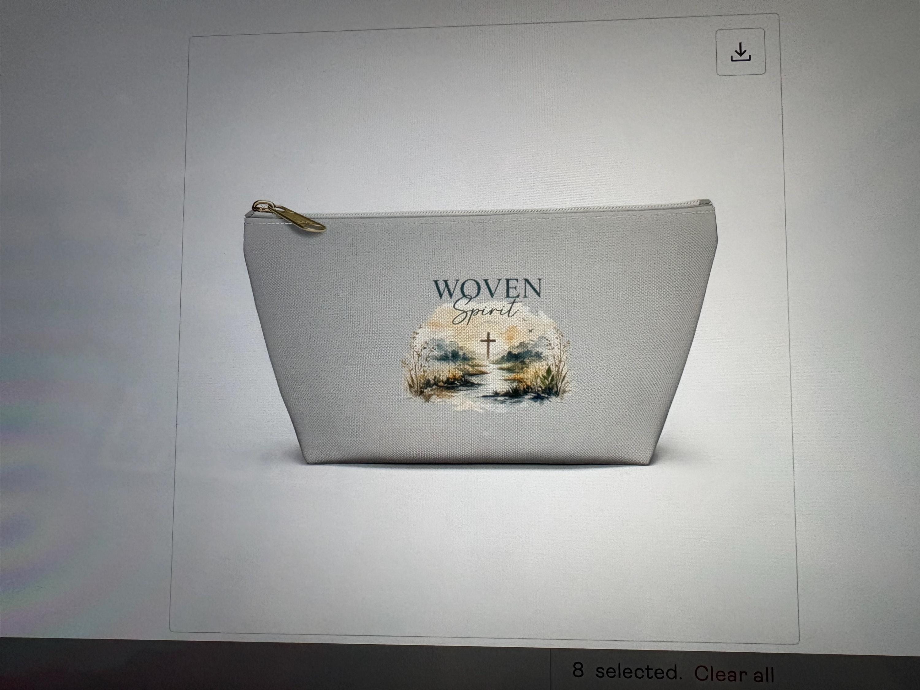 Inspirational Tote Bag | Canvas Scripture Art