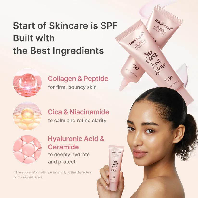 Medicube Collagen Glow Sunscreen SPF 50 50ml
