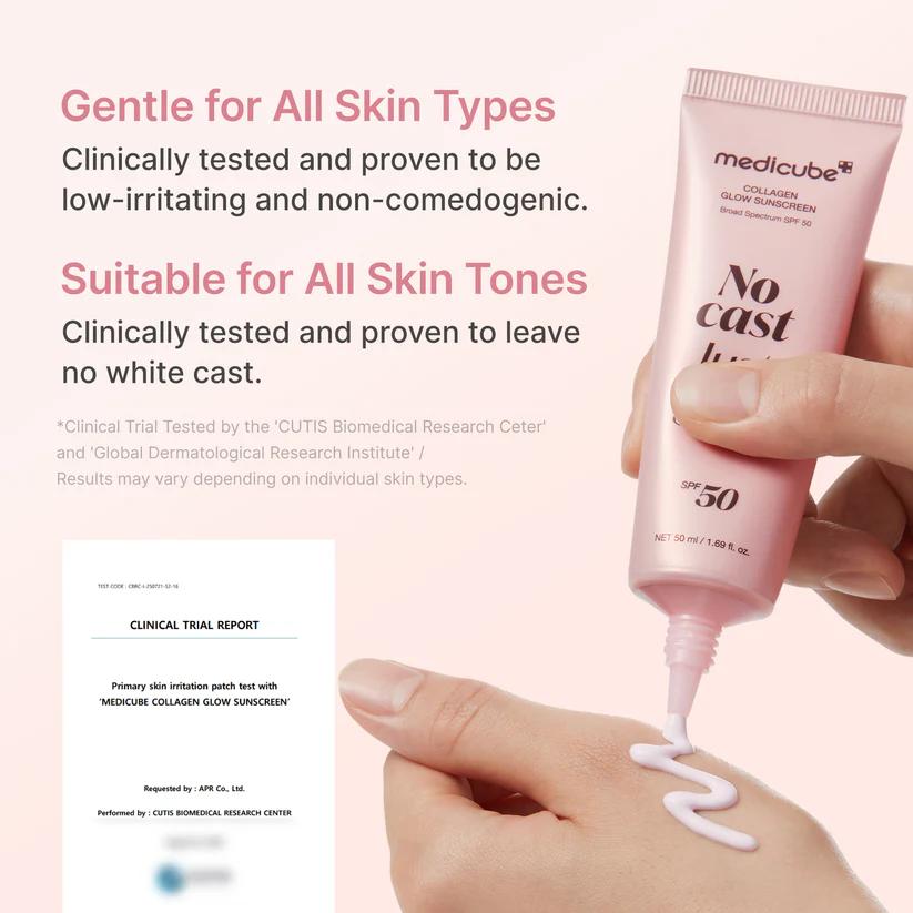 Medicube Collagen Glow Sunscreen SPF 50 50ml